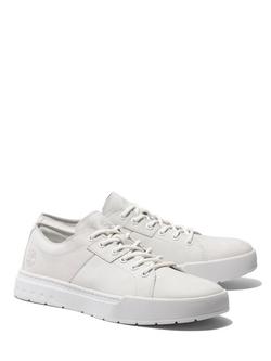 Timberland Maple Grove Leather Trainers - view 2, White