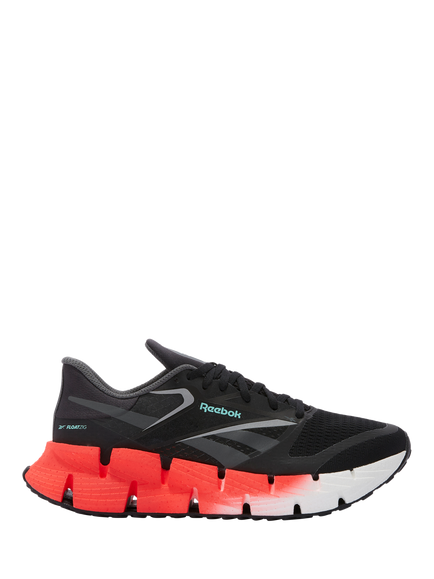 Reebok Men's FloatZig 1 Running Shoe, Black/Grey/White, Black/Grey/White