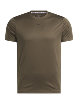 Reebok Recycled Fabric Training T-Shirt, Army Green, Army Green