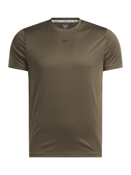 Reebok Recycled Fabric Training T-Shirt, Army Green, Army Green