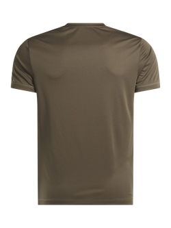 Reebok Recycled Fabric Training T-Shirt, Army Green - view 2, Army Green