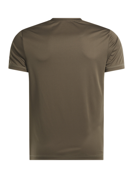 Reebok Recycled Fabric Training T-Shirt, Army Green - view 2, Army Green