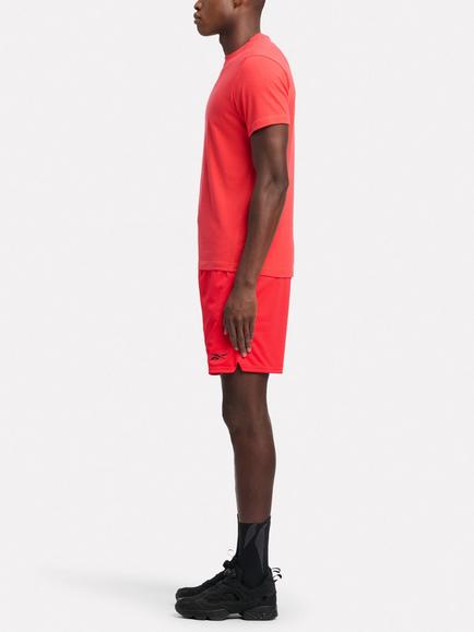 Reebok Men's ID Train Cotton Blend Training T-Shirt, Energy Red - view 2, Energy Red