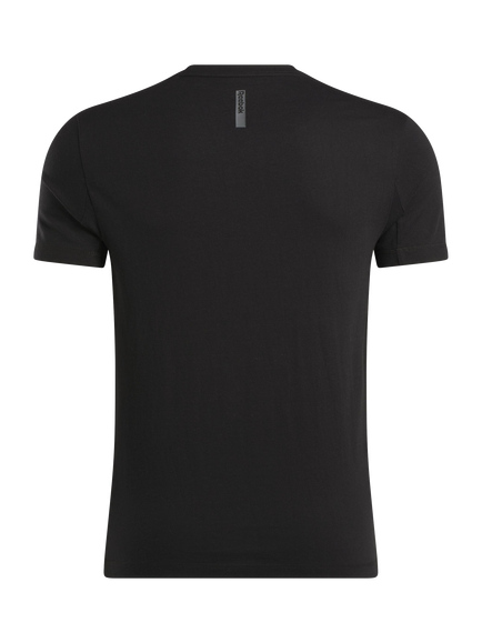 Reebok Men's ID Train Cotton Blend Training T-Shirt, Black - view 2, Black