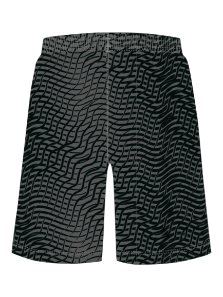 Reebok Men's ID Train Graphic Pattern Vector Logo Training Shorts, Black - view 2, Black