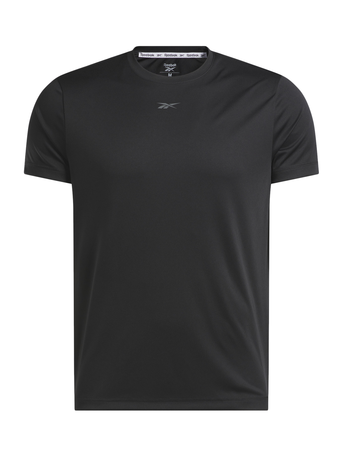 Product image 1 of 2, which shows Reebok Men's ID Train Vector Logo Training T-Shirt, Black, S