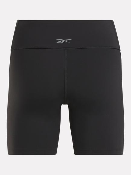 Reebok Lux High Rise Bike Shorts, Black - view 2, Black