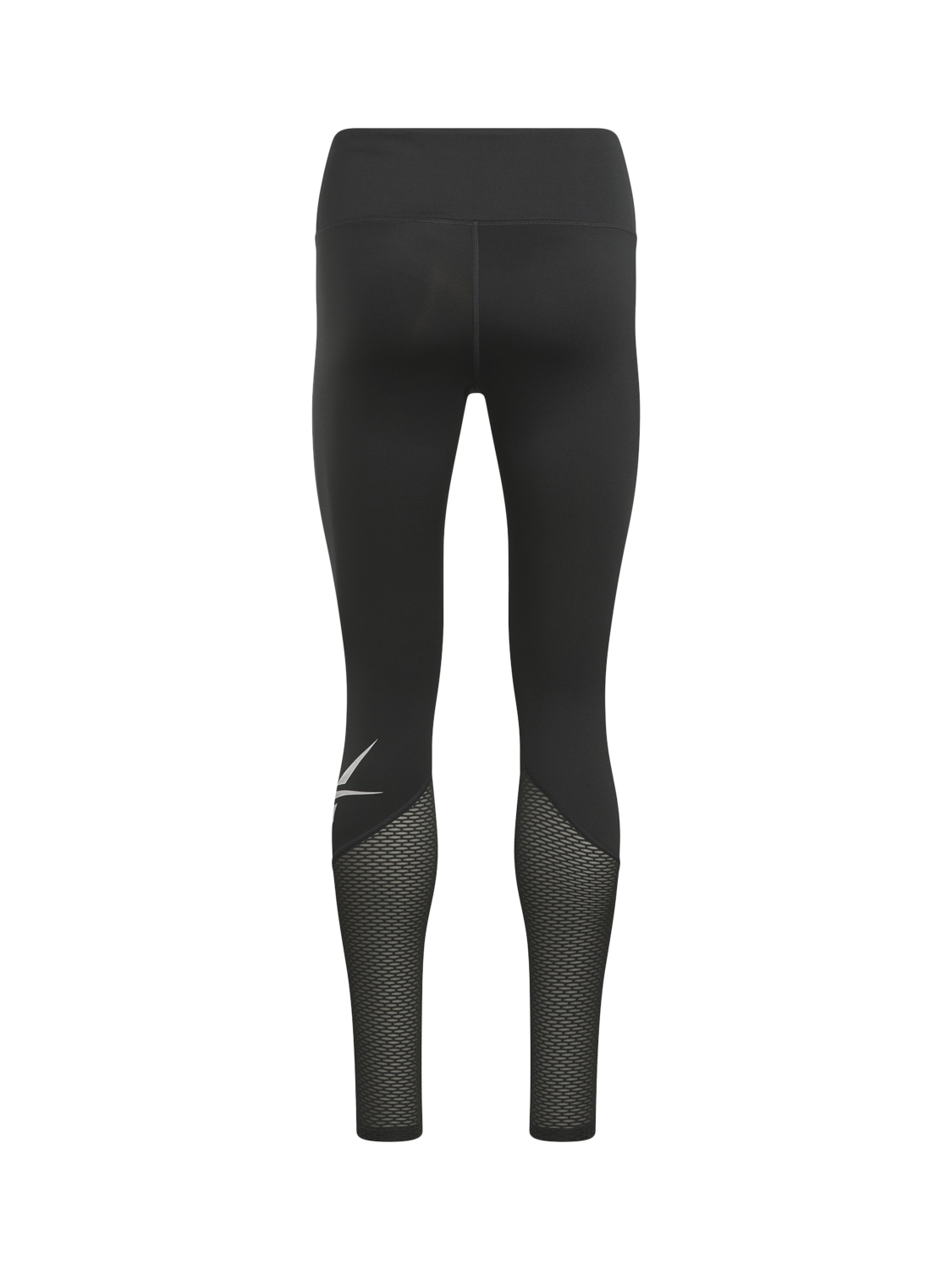 Product image 2 of 2, which shows Reebok Women's Hise-Rise Running Leggings, Nghblk, XS