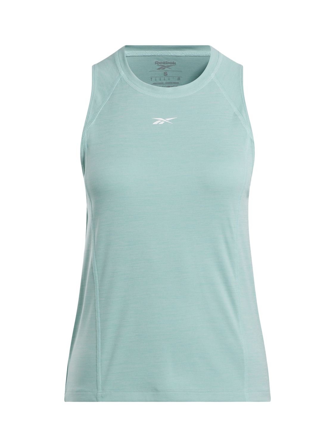 Product image 1 of 2, which shows Reebok Women's ID Train Sports Tank Top, Ai Aqua, XS