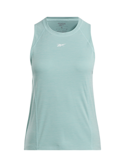 Reebok Women's ID Train Sports Tank Top, Ai Aqua, Ai Aqua