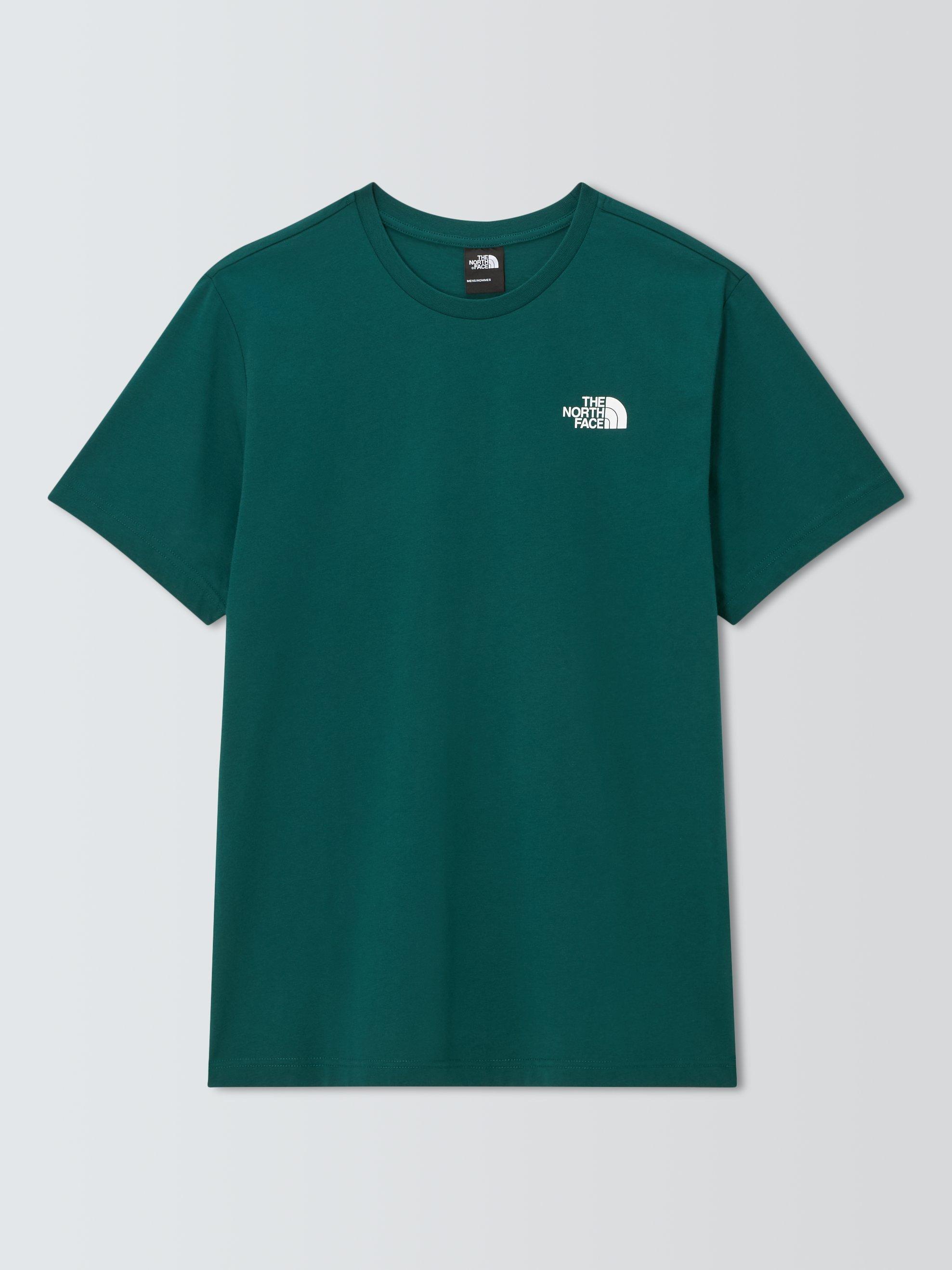 The North Face Cotton Regular Fit Short Sleeve Logo T-Shirt, Deep Nori