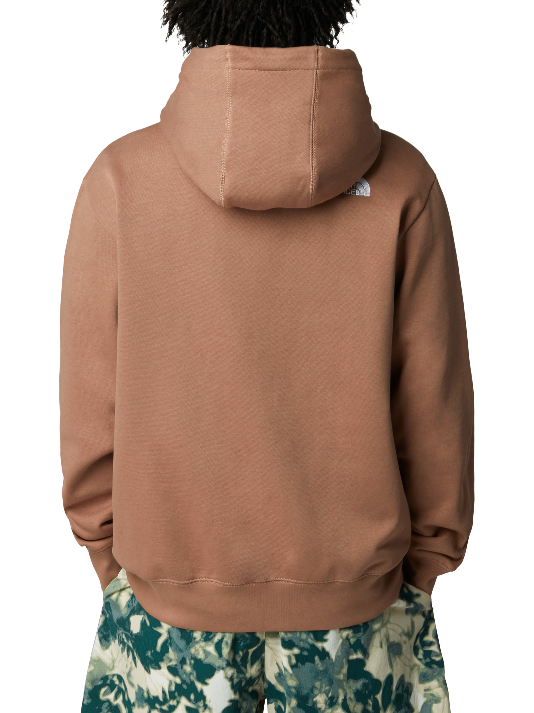 Product image 2 of 3, which shows The North Face Essential Hoodie, Latte, S