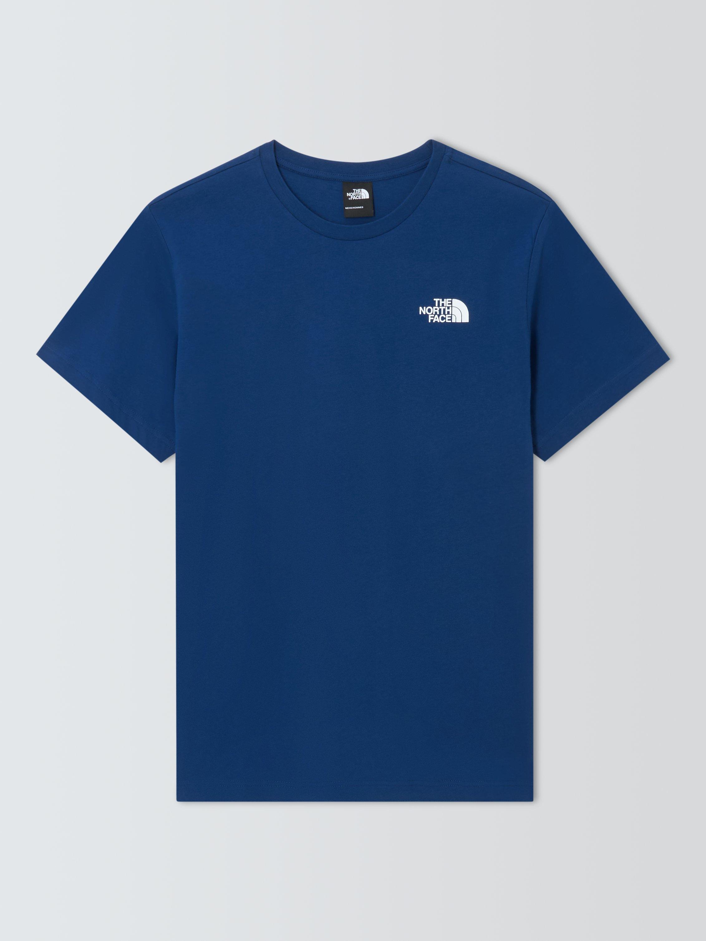 Product image 4 of 6, which shows The North Face BOX NSE Regular Fit Back Logo Cotton T-Shirt, Estate Blue, L
