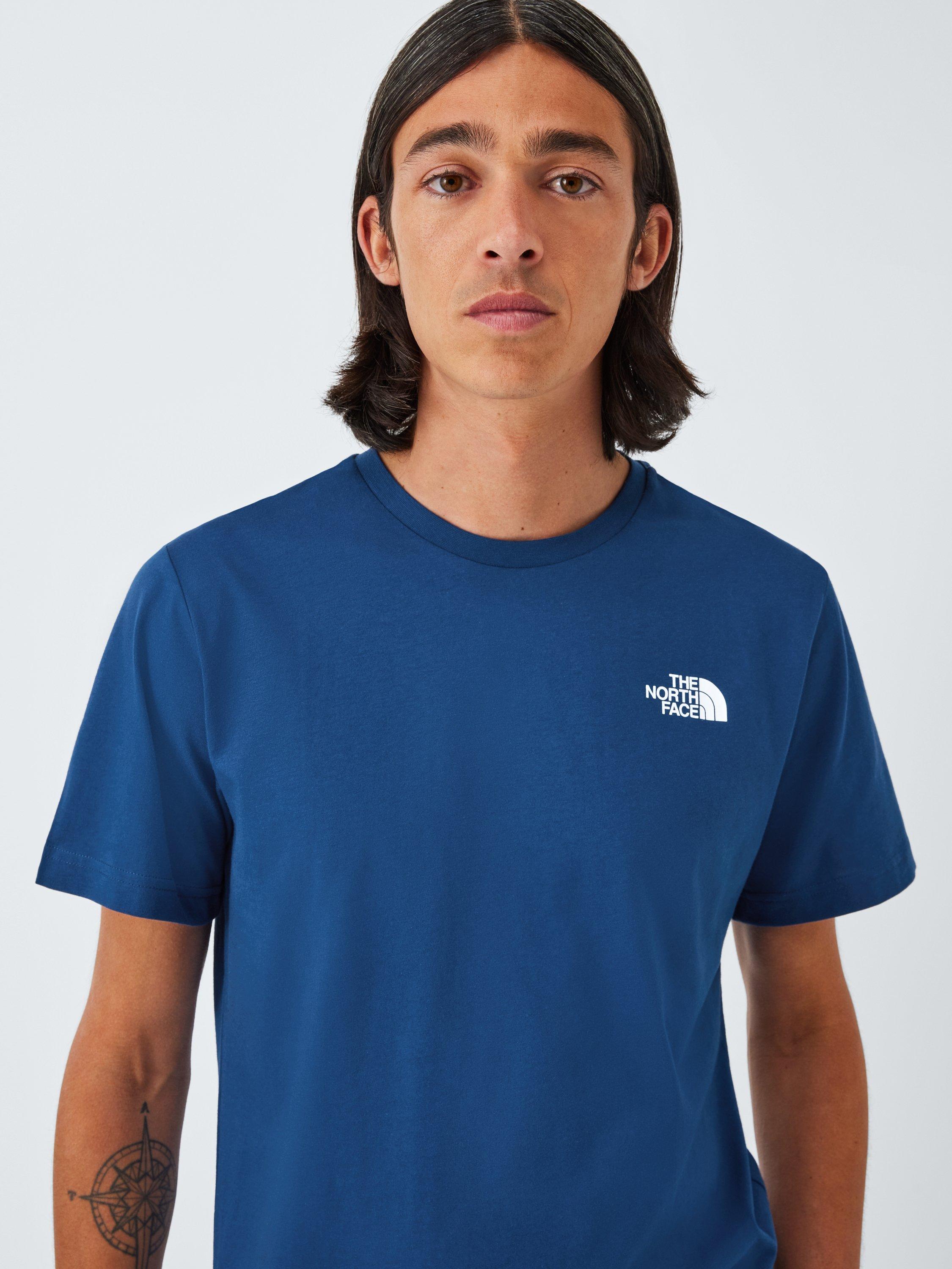 Product image 5 of 6, which shows The North Face BOX NSE Regular Fit Back Logo Cotton T-Shirt, Estate Blue, L
