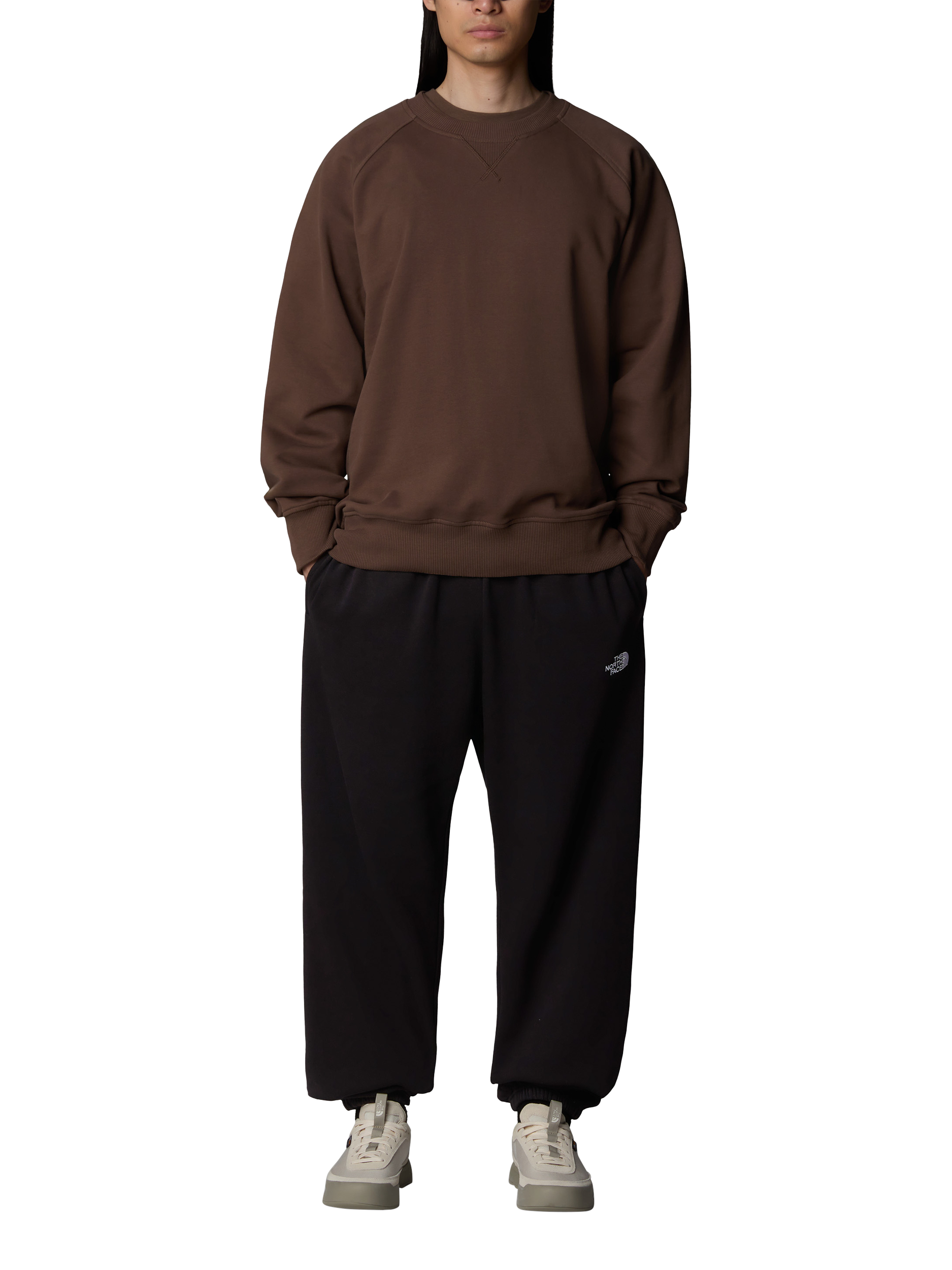 Product image 3 of 3, which shows The North Face Men's Essential Relaxed Straight Joggers, Black, S