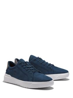 Timberland Seneca Bay Suede Low Trainers, Navy - view 2, Navy