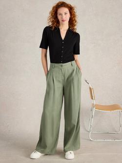 White Stuff Annie Short Sleeve Jersey Shirt, Pure Black, Pure Black