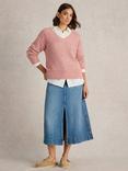 White Stuff Tammy Textured Organic Cotton Rich Jumper