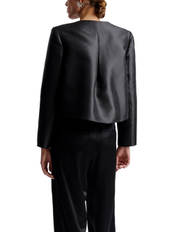 Malina Ruthie Slit Sleeve Top - view 2, Black