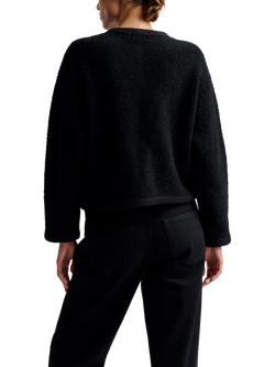 Malina Carly Wool Rich Cardigan, Black - view 2, Black