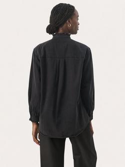 Part Two Ferah Denim Shirt, Washed Black - view 2, Washed Black