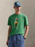 Polo Ralph Lauren Cotton Custom Slim Fit Polo Bear T-Shirt, Raftgreenbear