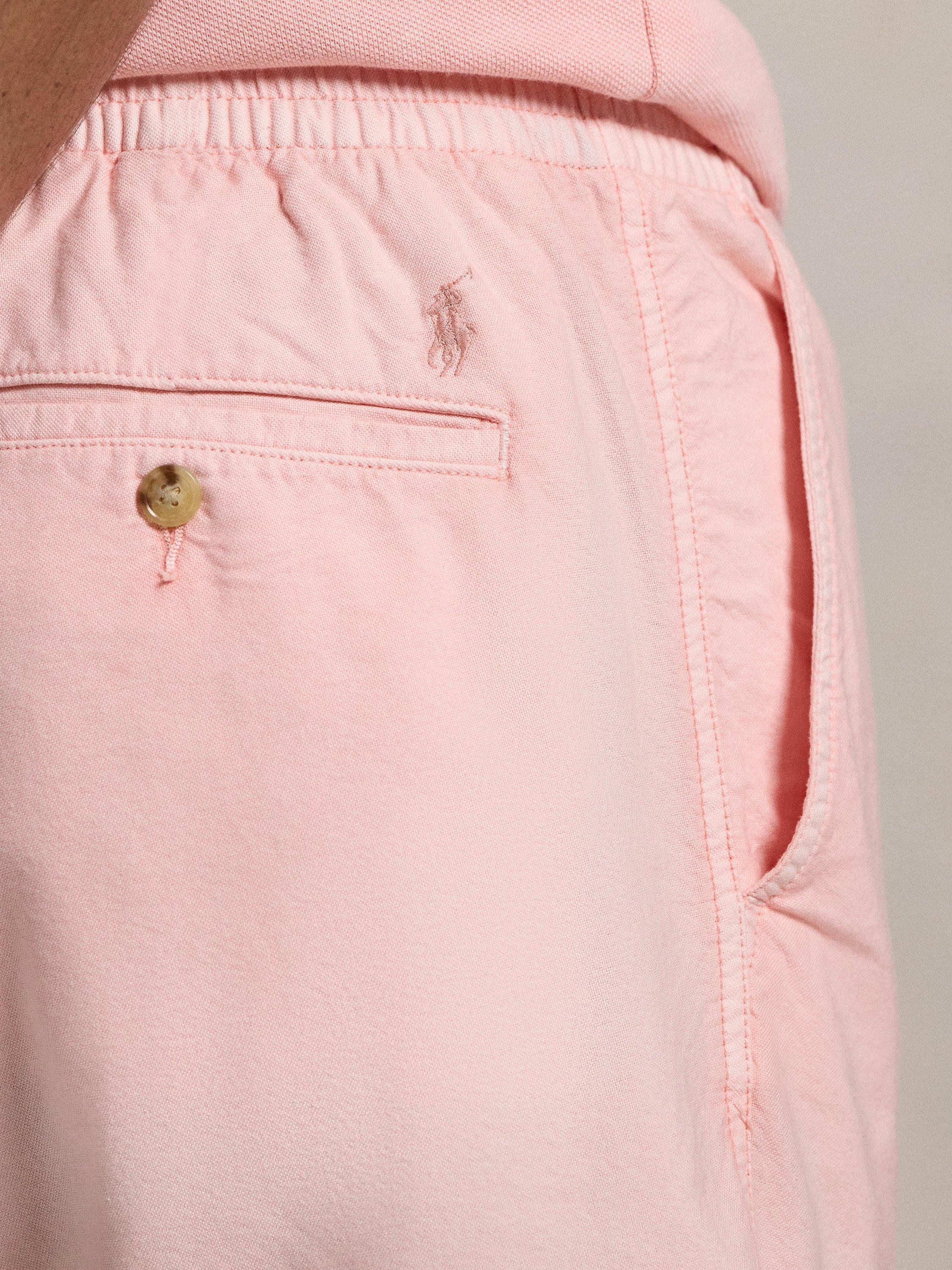 Product image 3 of 11, which shows Polo Ralph Lauren Garment-Dyed Cotton Oxford Shorts, Rose, S