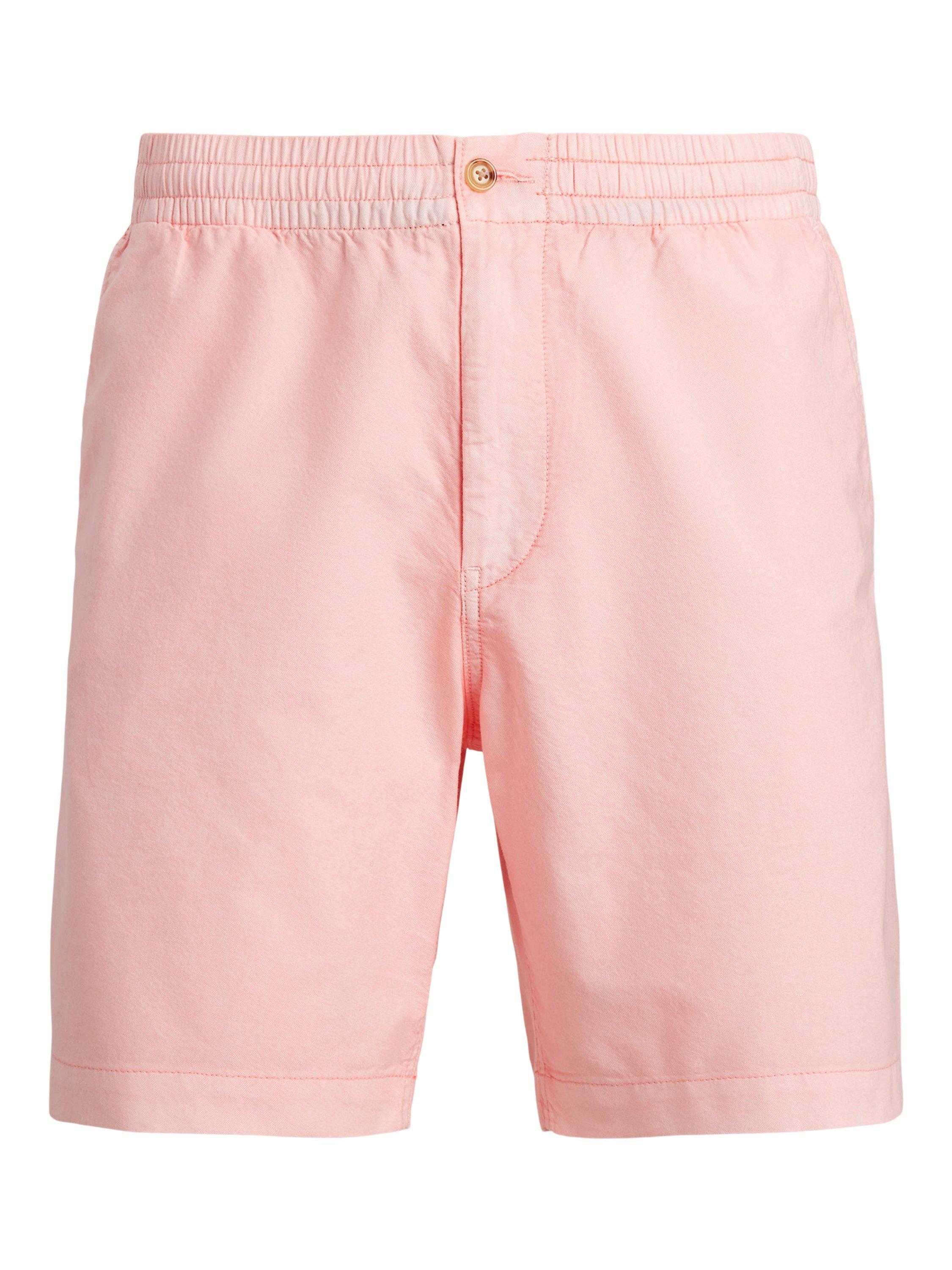 Product image 5 of 11, which shows Polo Ralph Lauren Garment-Dyed Cotton Oxford Shorts, Rose, S