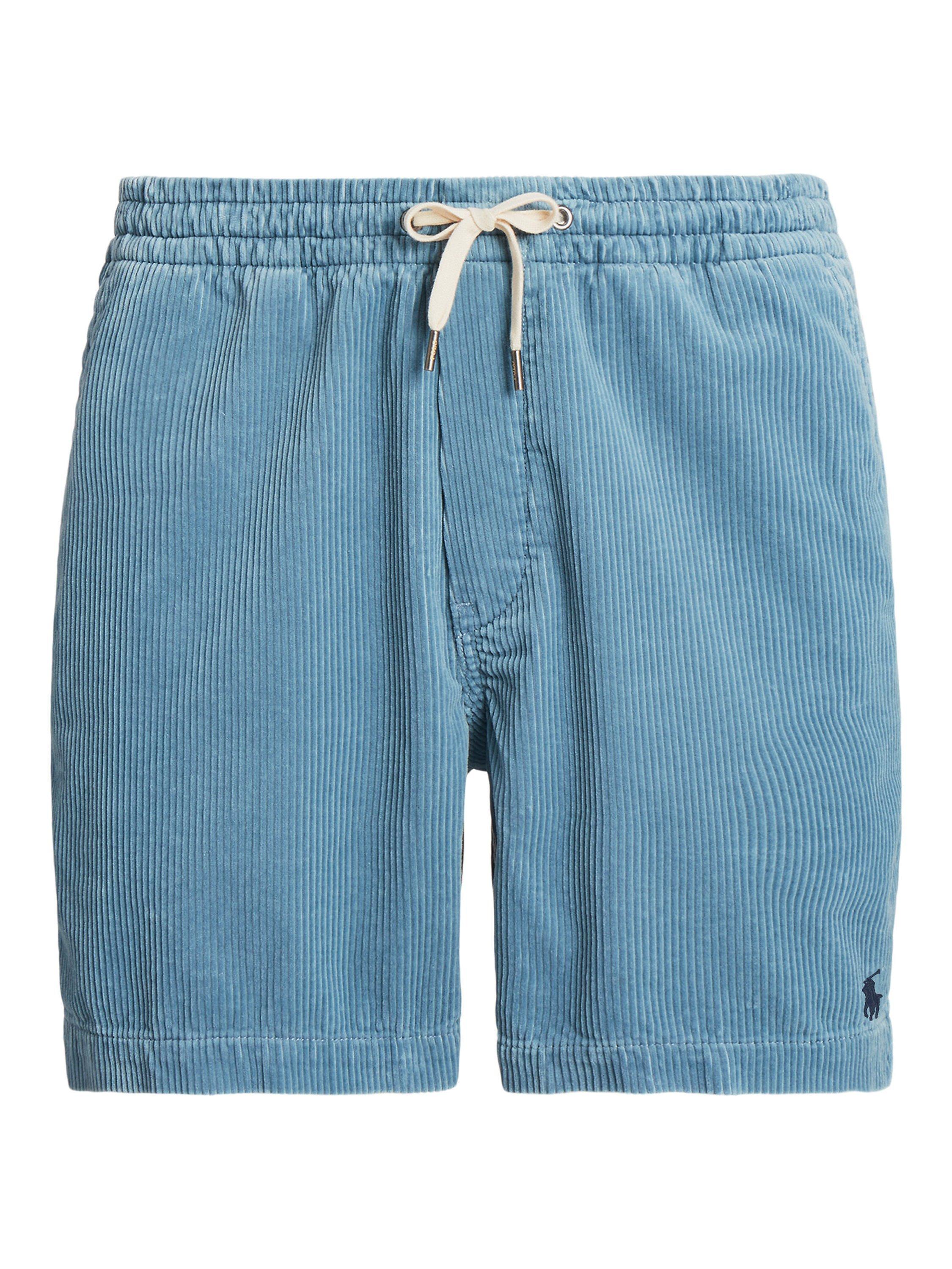 Product image 5 of 5, which shows Polo Ralph Lauren Prepster Cotton Corduroy Shorts, Blue Note, S