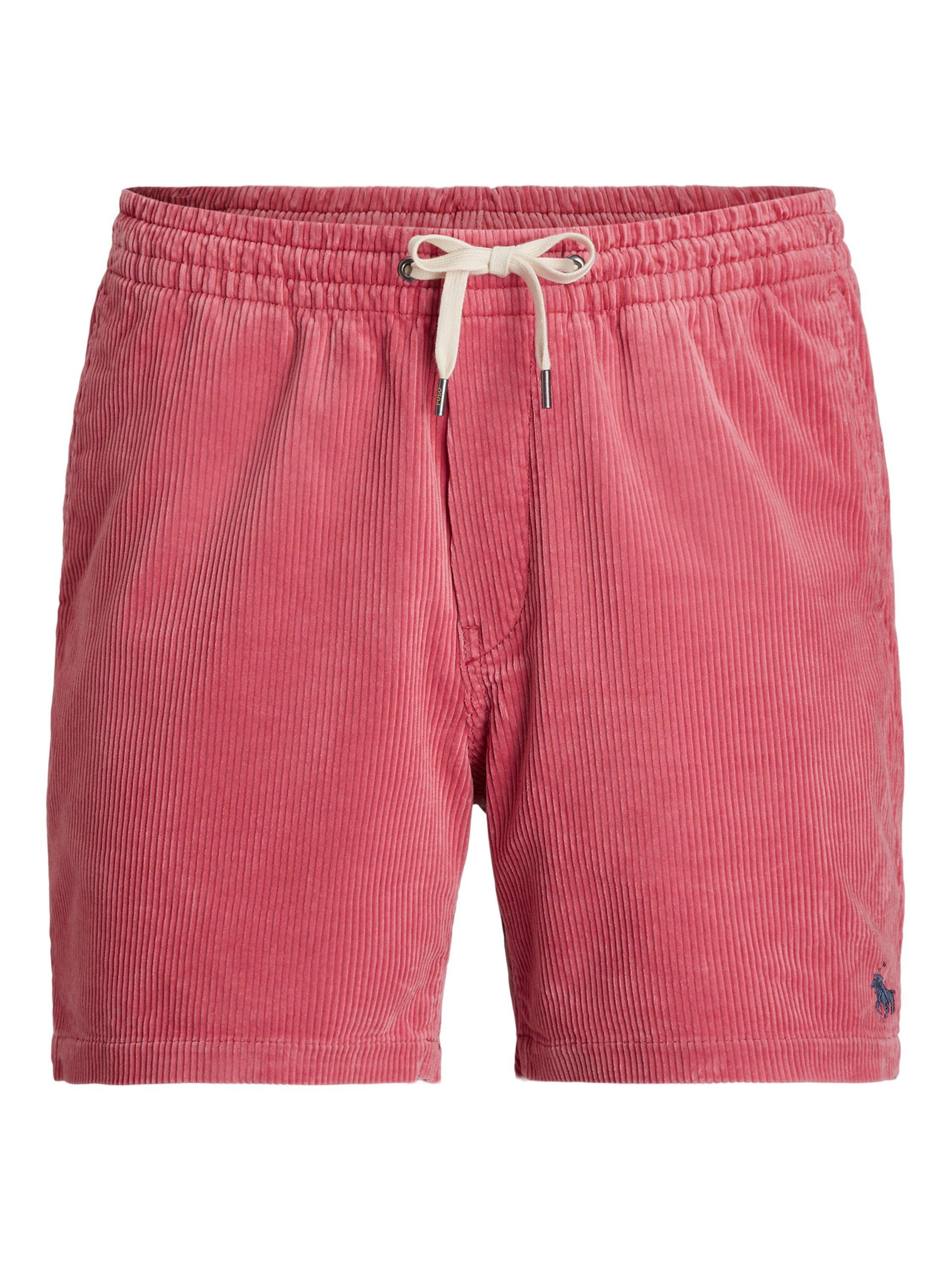 Product image 5 of 5, which shows Polo Ralph Lauren Prepster Cotton Corduroy Shorts, Adirondack Berry, S