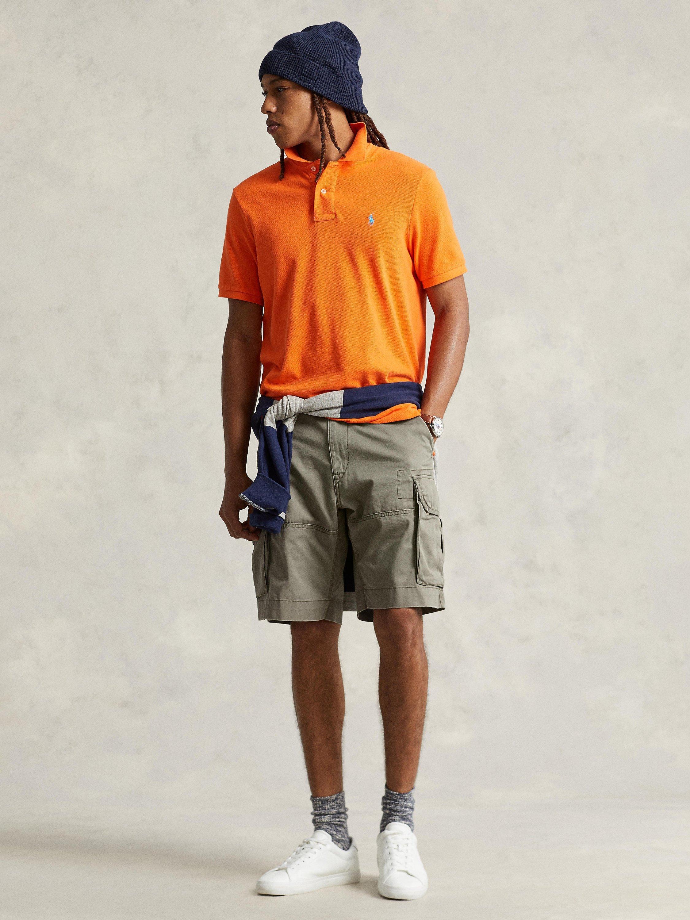 Product image 4 of 5, which shows Polo Ralph Lauren Gellar Cargo Shorts, Mountain Green, 32R