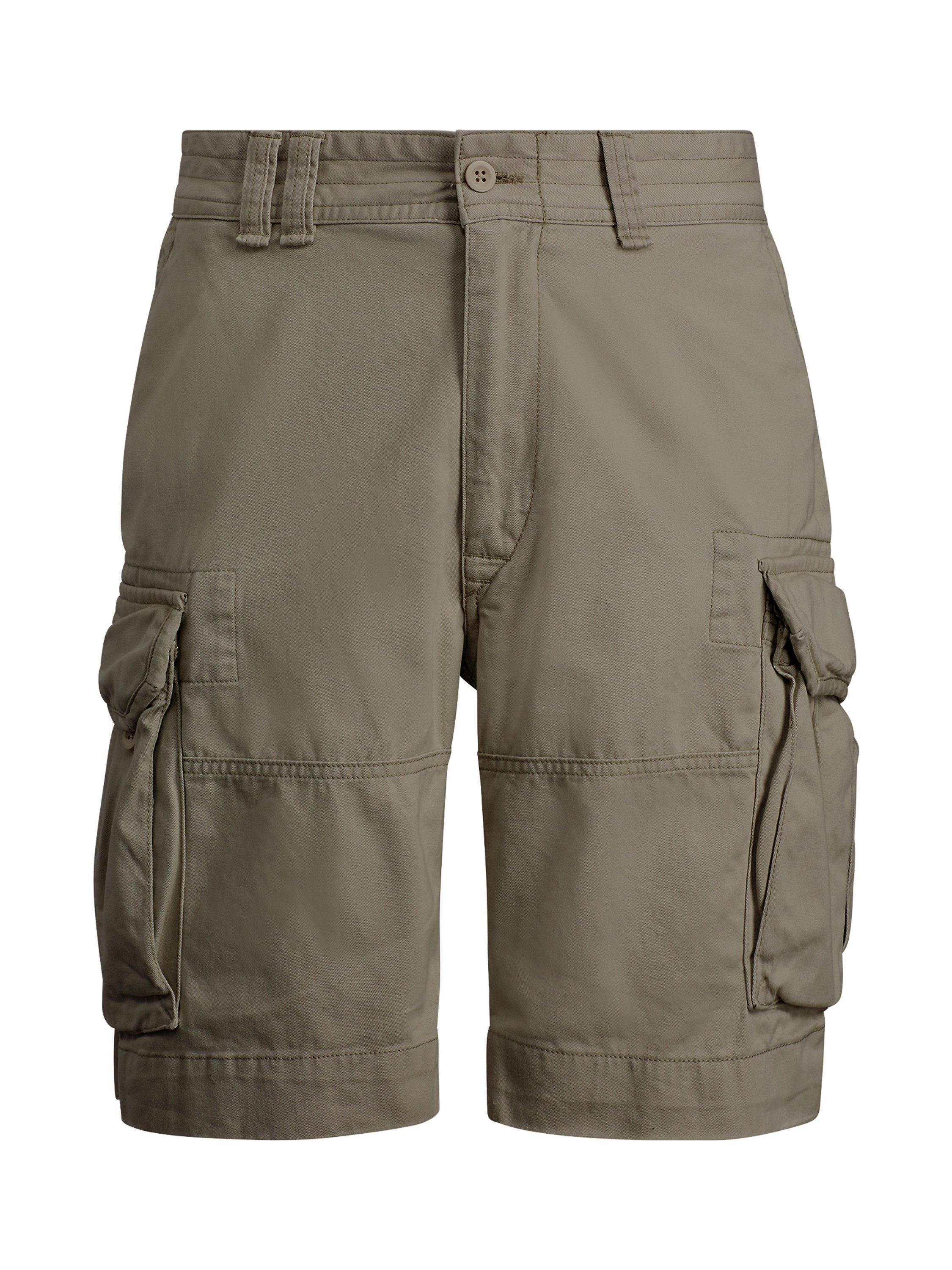 Product image 5 of 5, which shows Polo Ralph Lauren Gellar Cargo Shorts, Mountain Green, 32R