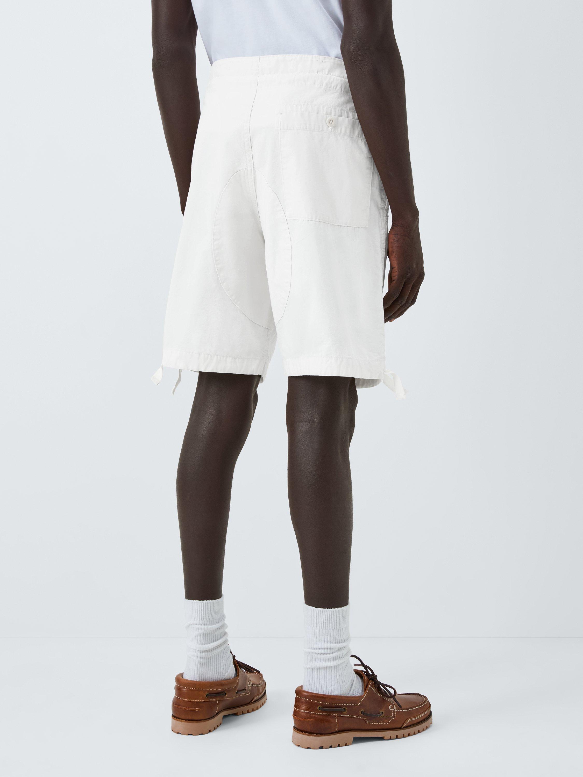 Product image 2 of 6, which shows Polo Ralph Lauren Beachcomber Cotton Canvas Surplus Shorts, Deckwash White, S