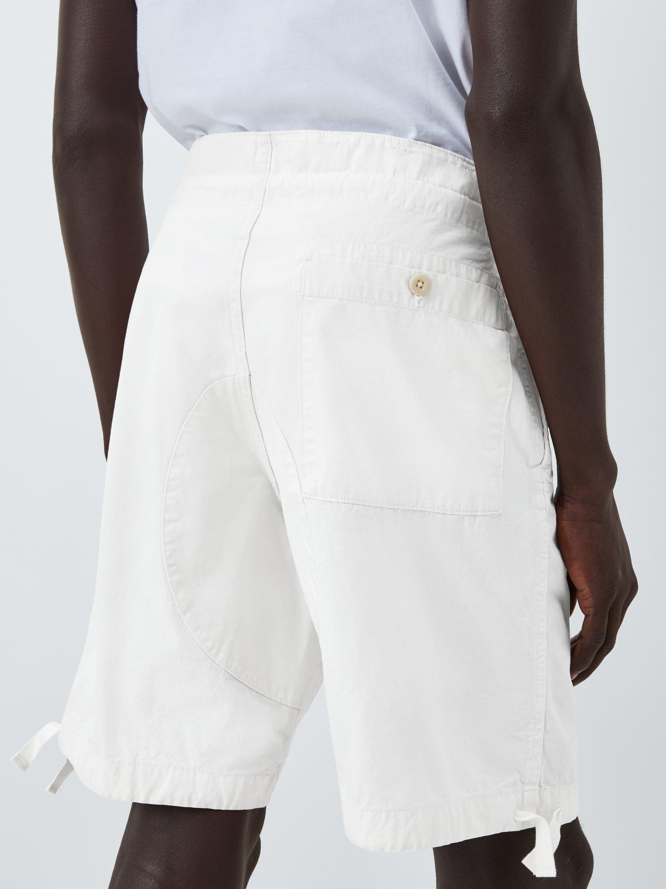 Product image 6 of 6, which shows Polo Ralph Lauren Beachcomber Cotton Canvas Surplus Shorts, Deckwash White, S