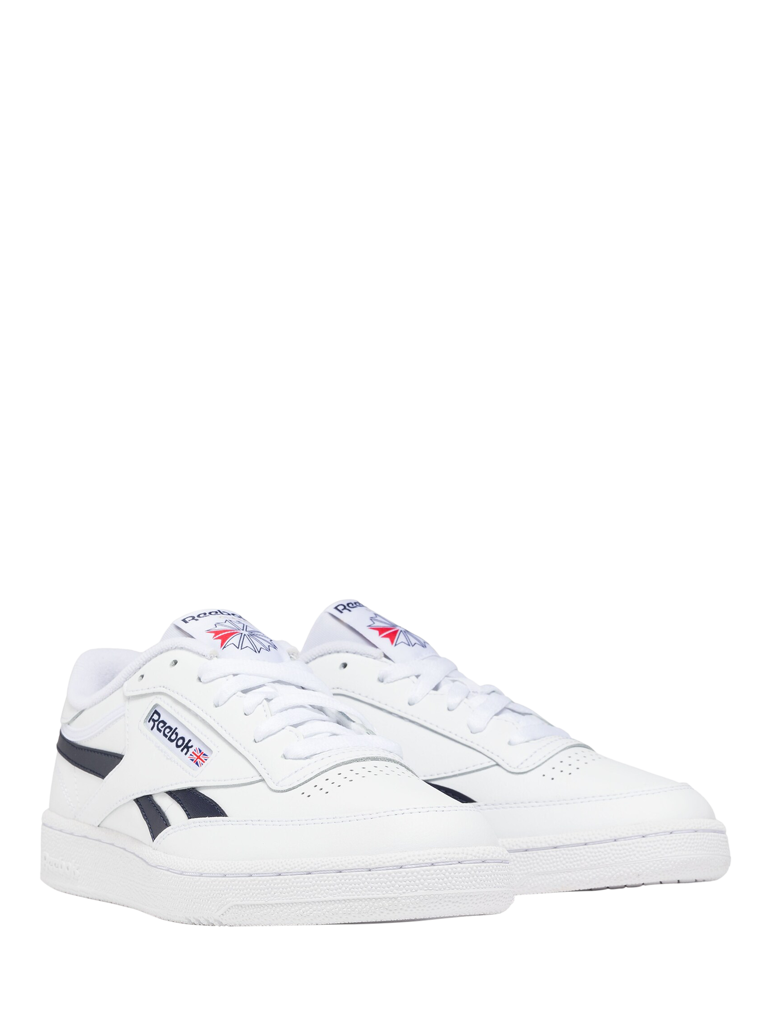 Product image 8 of 9, which shows Rebook Men's Club C Revenge Trainers, White, 7