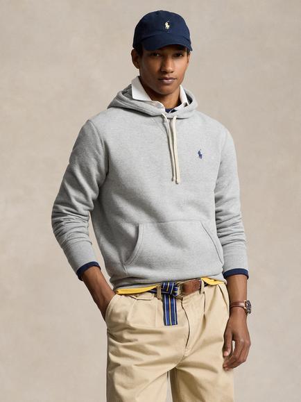 Ralph Lauren Cotton Blend Hoodie, Andover Heather, Andover Heather