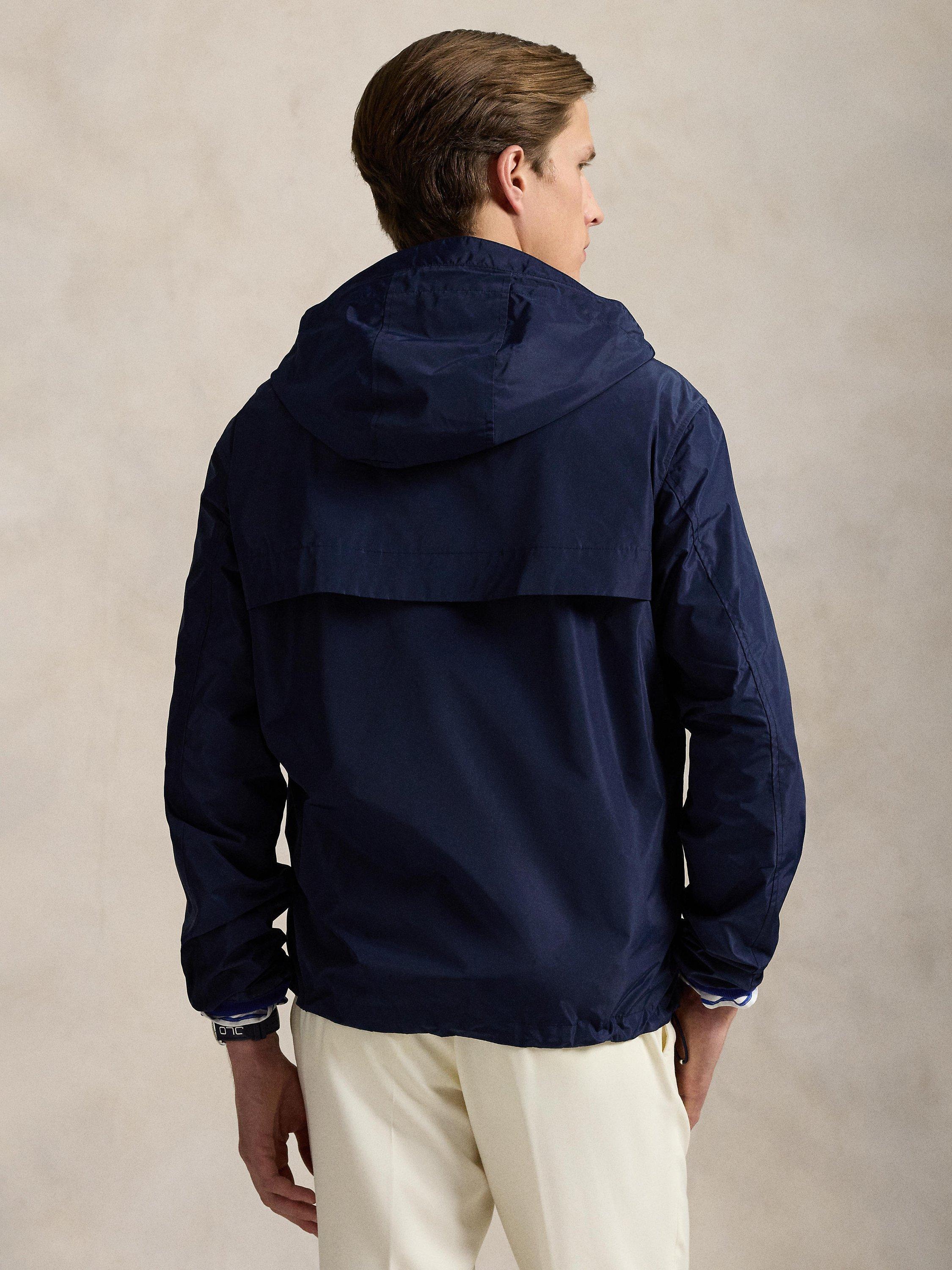 Product image 2 of 6, which shows Polo Ralph Lauren Water-Repellent Windbreaker Jacket, Newport Navy, S