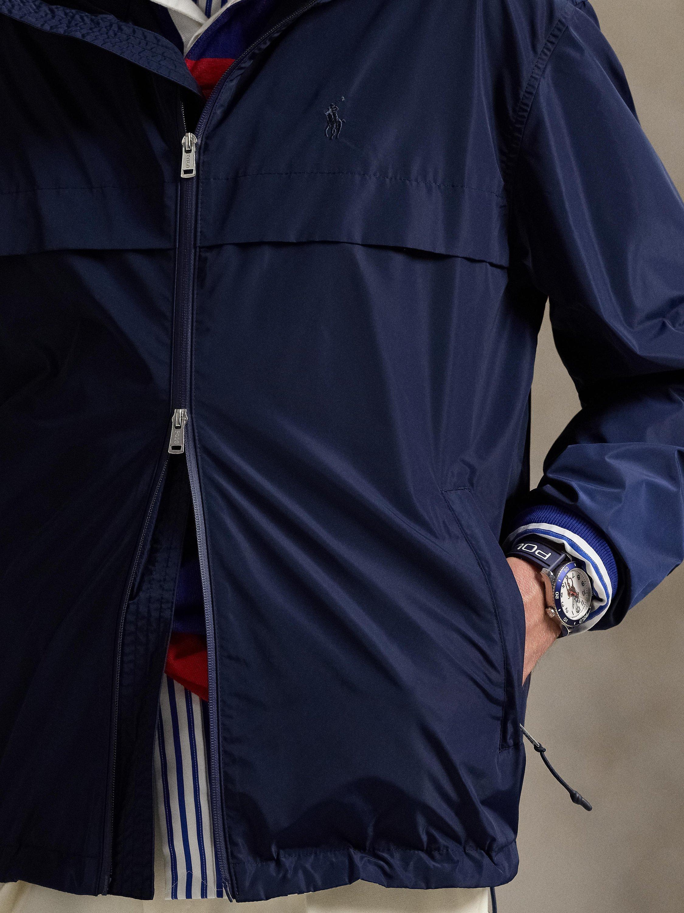 Product image 3 of 6, which shows Polo Ralph Lauren Water-Repellent Windbreaker Jacket, Newport Navy, S