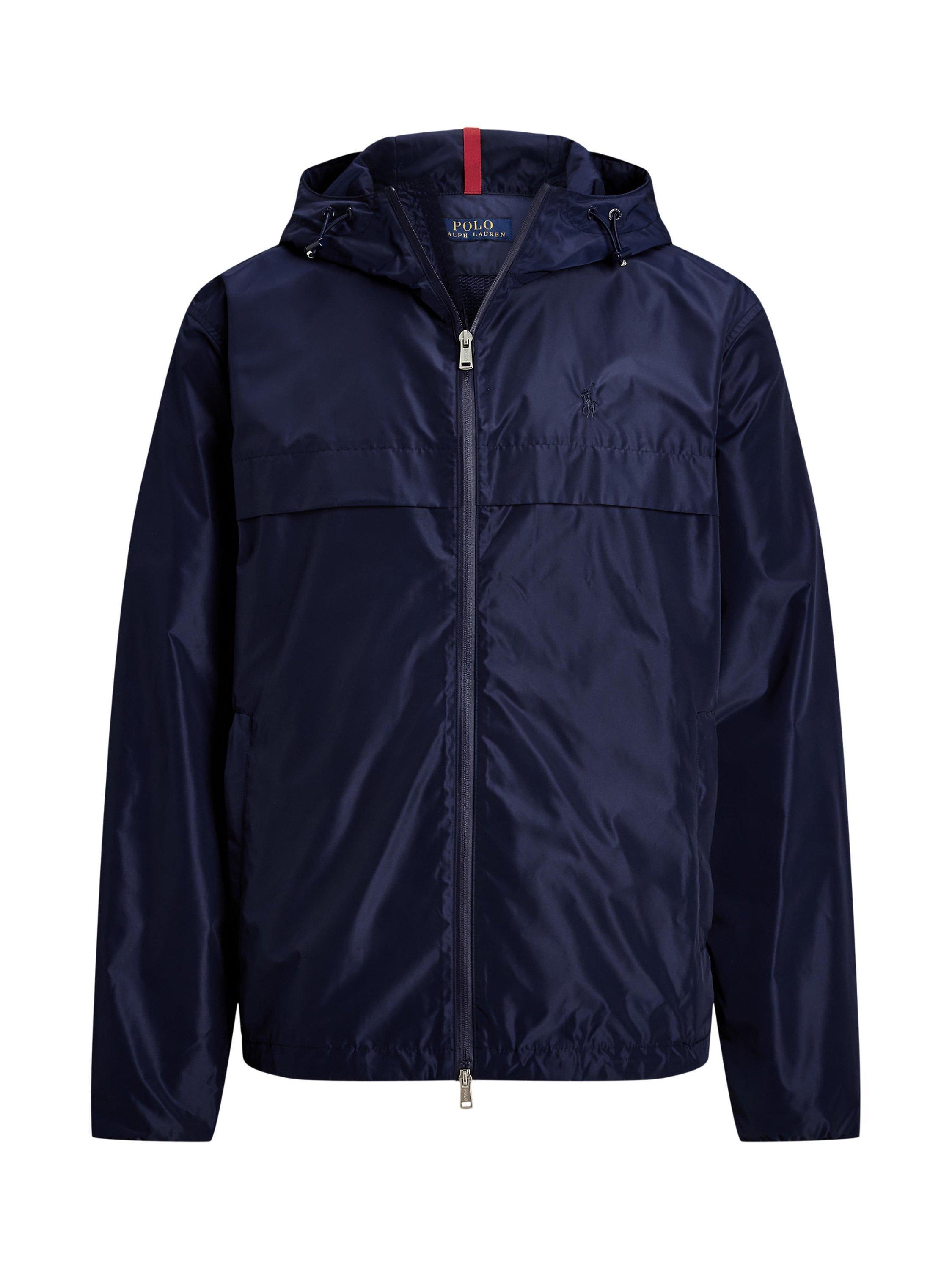 Product image 6 of 6, which shows Polo Ralph Lauren Water-Repellent Windbreaker Jacket, Newport Navy, S