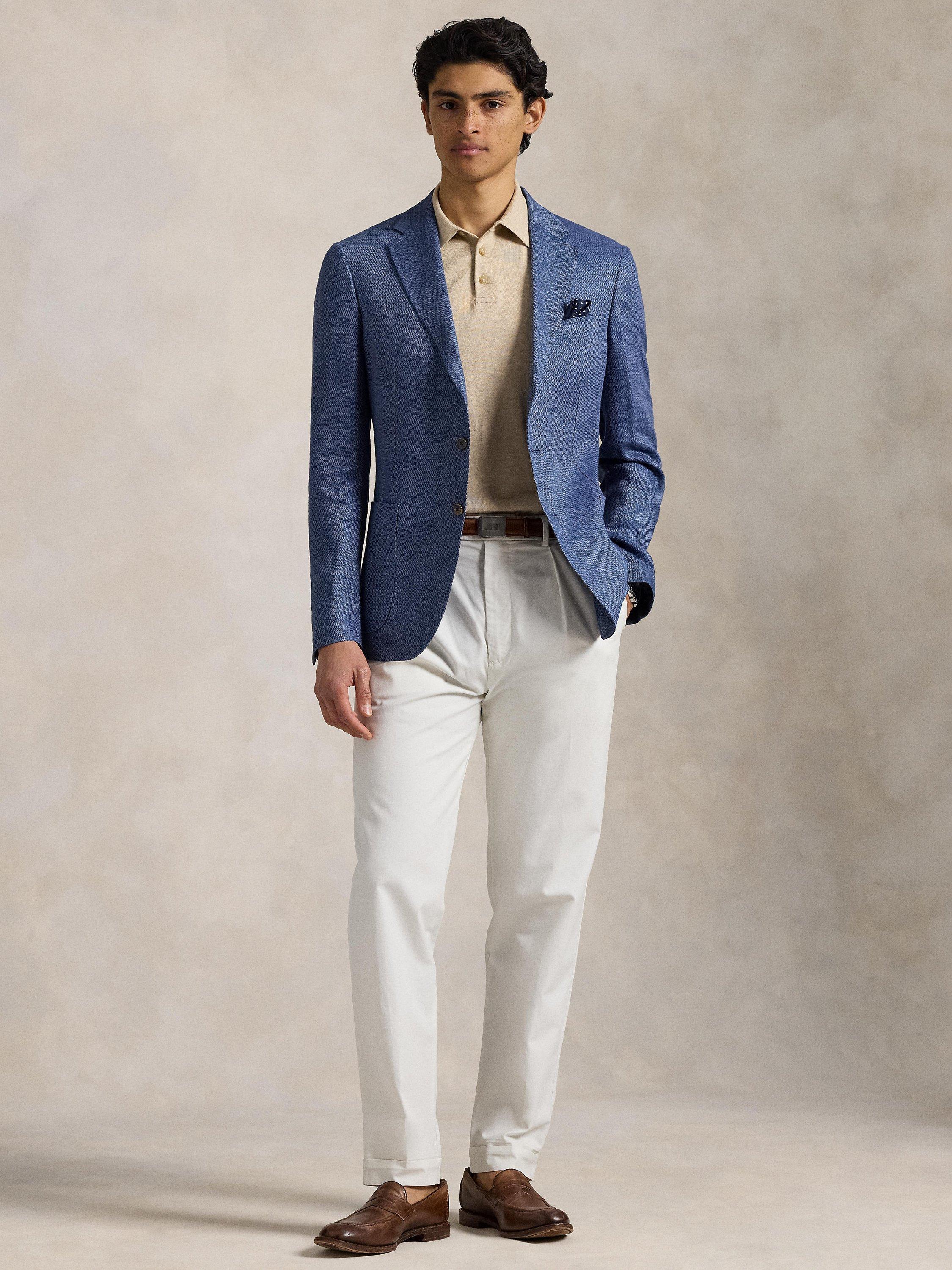 Product image 4 of 5, which shows Polo Ralph Lauren Soft Modern Twill Blazer, Navy, 38R