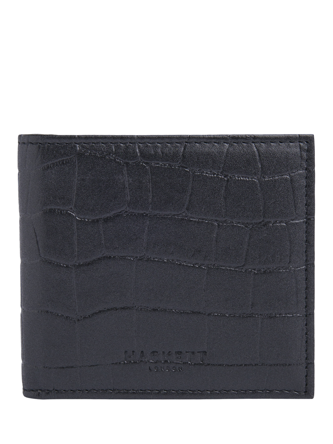 Hackett London Leather Wallet, Black