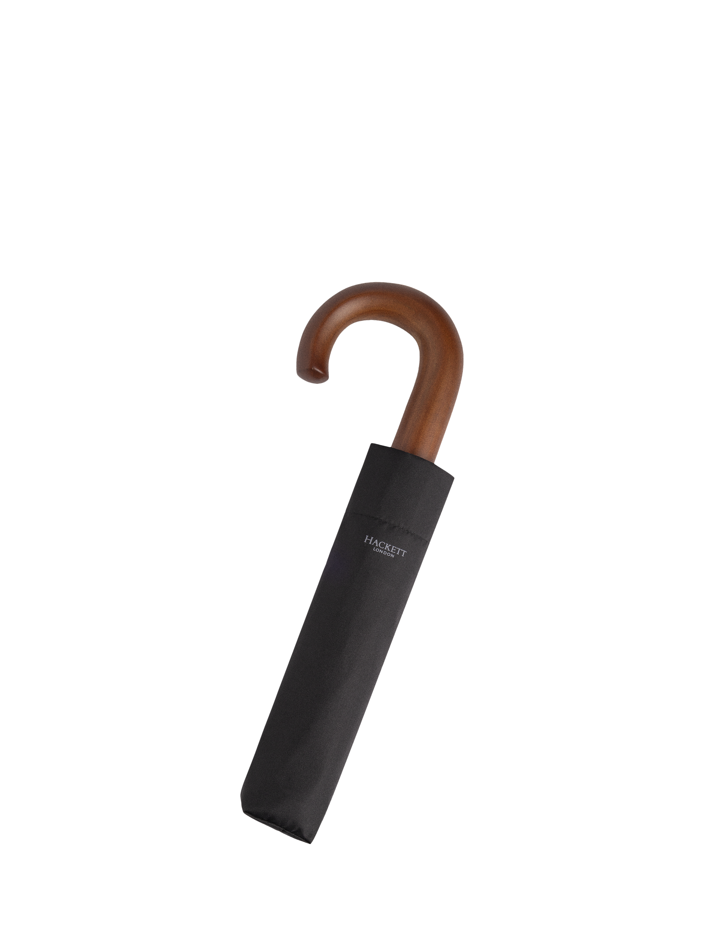 Product image 1 of 4, which shows Hackett London Foldable Umbrella, Black