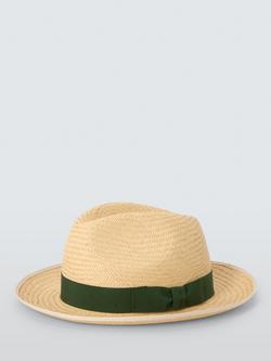 Christys' Panama Hat, White Multi