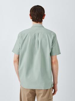 Barbour Holywell Poplin Relaxed Fit Shirt, Pale Apple - view 2, Pale Apple