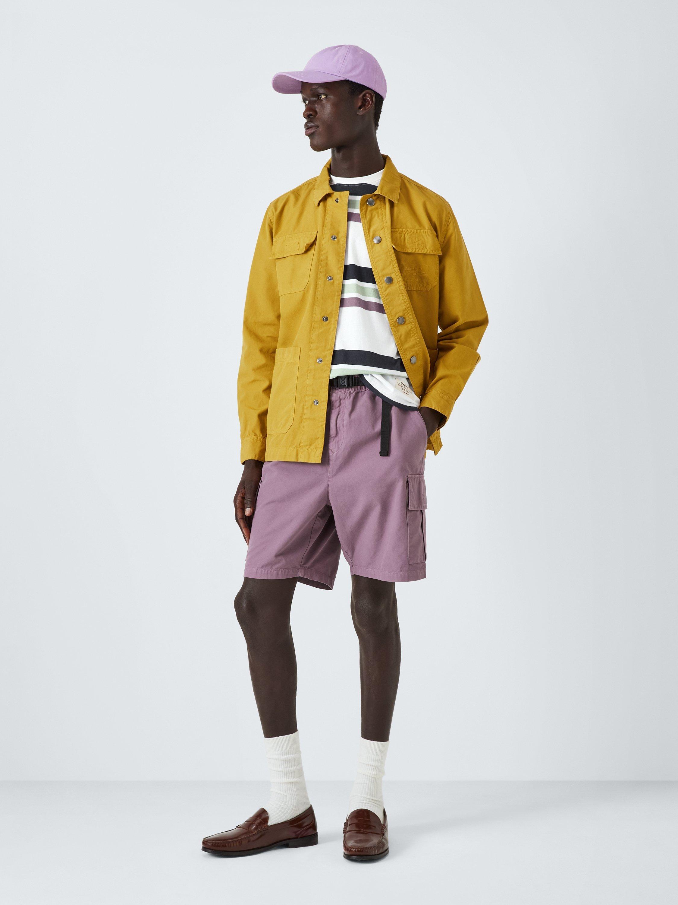 Product image 3 of 6, which shows Barbour Golborne Stripe Relaxed Fit T-Shirt, White, S