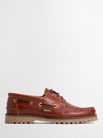 Barbour Re-Engineered Deck Boat Shoes, Tan, Tan