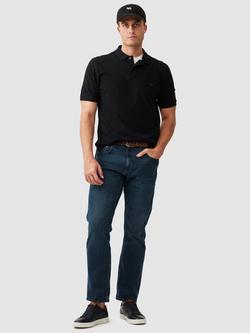Rodd & Gunn The Original Gunn Cotton Straight Fit Short Sleeve Polo Shirt - view 2, Ebony