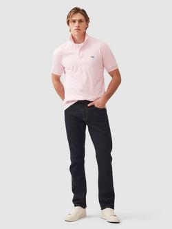 Rodd & Gunn The Original Gunn Cotton Straight Fit Short Sleeve Polo Shirt - view 2, Rose Water