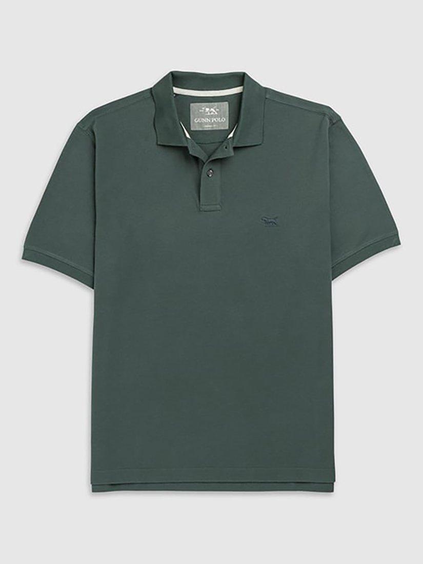 Product image 4 of 5, which shows Rodd & Gunn The Original Gunn Cotton Straight Fit Short Sleeve Polo Shirt, Vine, XS