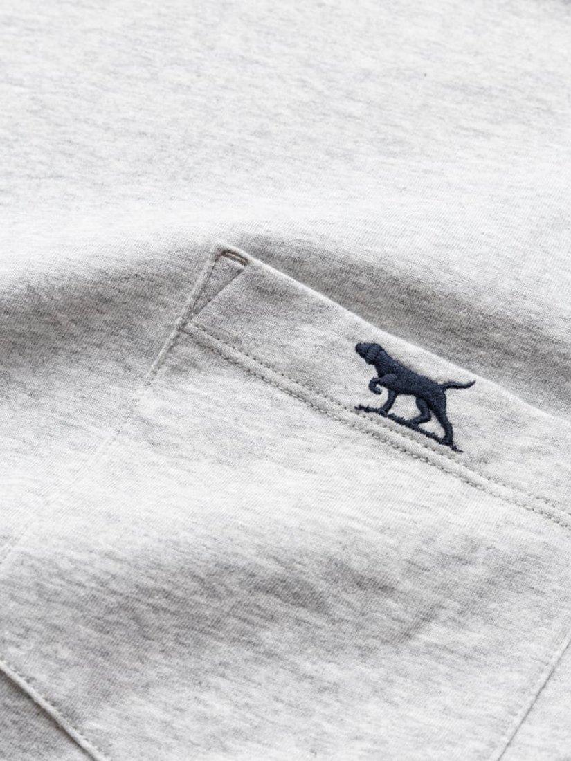 Product image 5 of 5, which shows Rodd & Gunn The Original Gunn Cotton Straight Fit Short Sleeve T-Shirt, Pebble, XS